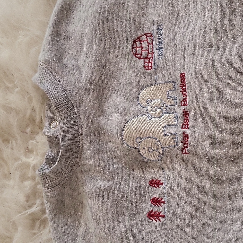 OSH KOSH Baby boy's polar bear sweatshirt size 24 months